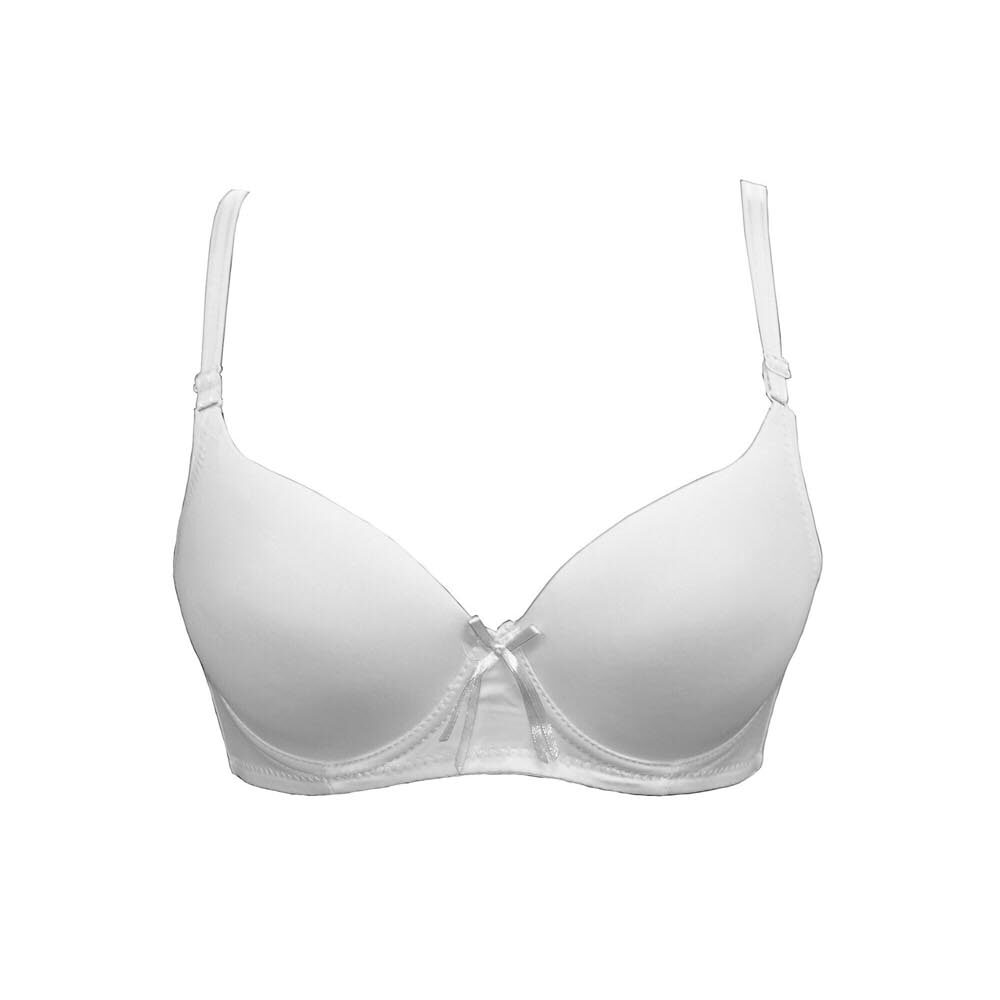 Bügel BH, Dirndl BH, Büstenhalter - 6255 Weiß