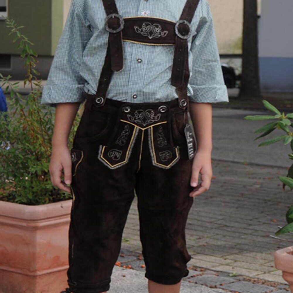 Kinder Trachtenlederhose