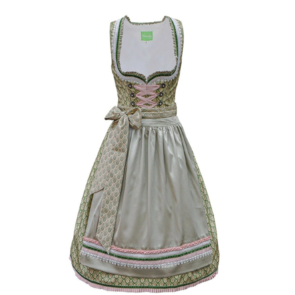 Dirndl Trachtenkleid Mididirndl Green Muniba Collection 019
