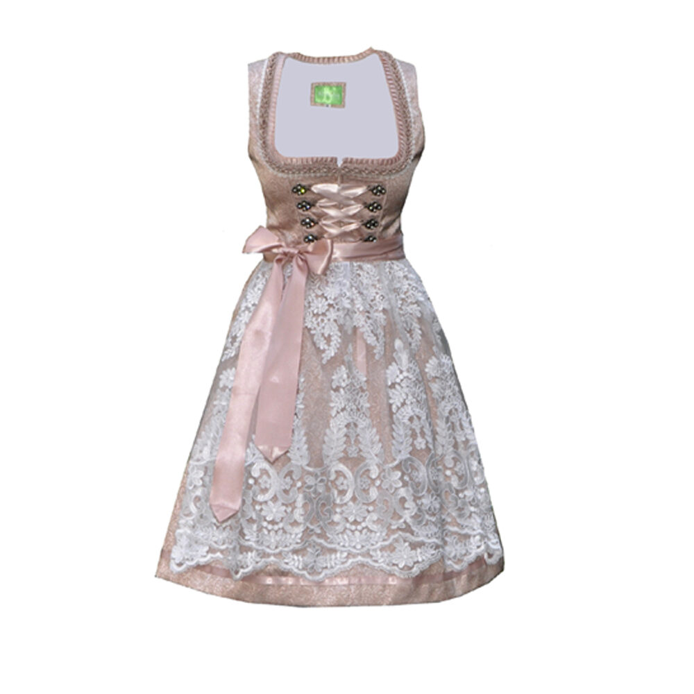 Dirndl mit Spitzenschürze Trachtenkleid von Muniba Collection 026