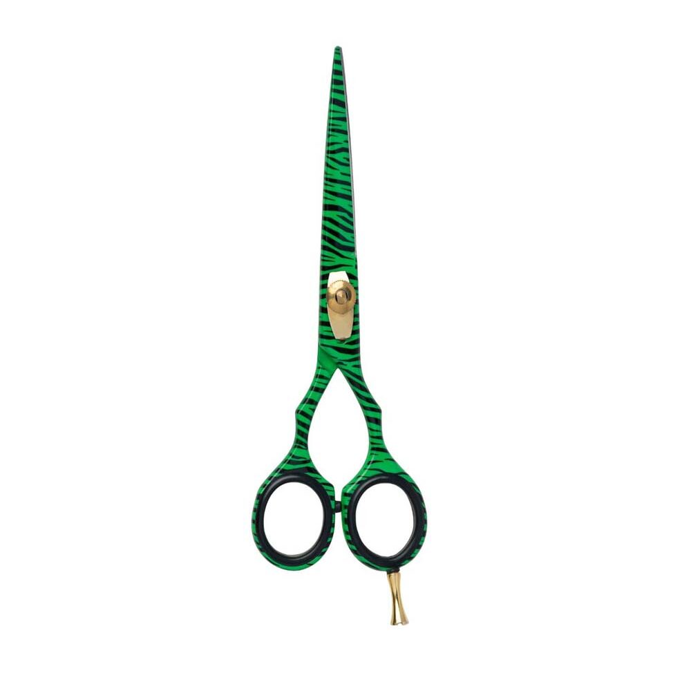 Haarschere Friseurschere 5,5 Zoll Grün H-142