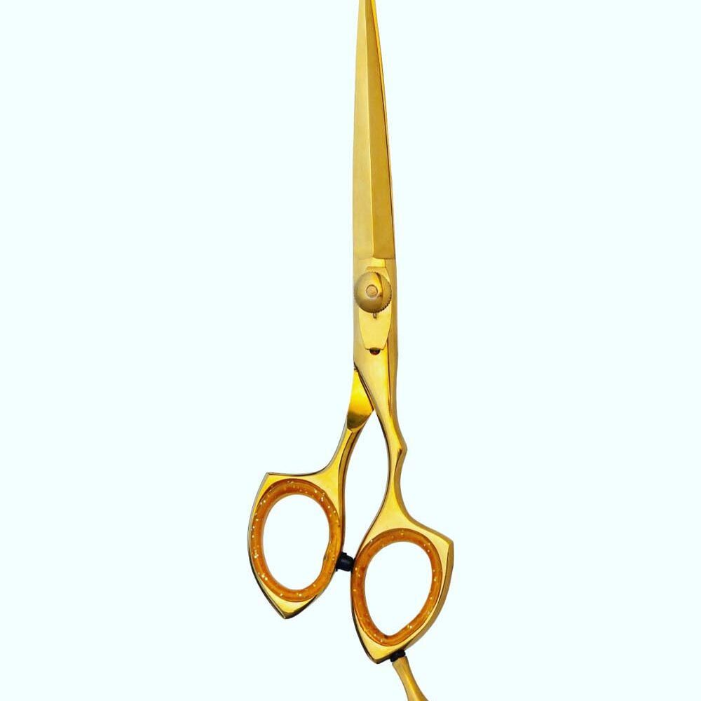 Haarschneideschere Bartschere Gold E143